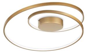 Ideal Lux - Plafoniera LED OZ LED/47W/230V diametro 60 cm CRI 90 oro
