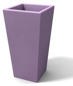 Porta vaso Vaso in polietilene EGIZIO LISCIO 32x22x53 cm ideale per arredare al meglio sia un ambiente interno che esterno Glicine