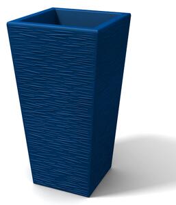 Porta vaso Vaso in polietilene EGIZIO rustico 32x22x53 cm ideale per arredare al meglio sia un ambiente interno che esterno Blu
