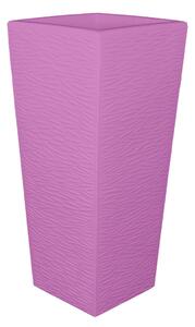 Portavaso Vaso in polietilene EGIZIO rustico Dimensioni 34x24x h 66 cm ideale per arredare al meglio sia un ambiente interno che esterno Glicine