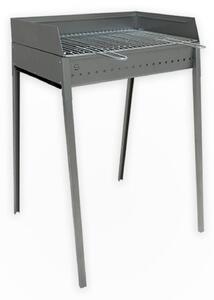 Barbecue A Carbonella nome dall�omonimo vulcano VESUVIO Dimensione 60,5x38x h 79,5 cm-Peso 3,25 Trasportabile in ferro alluminato