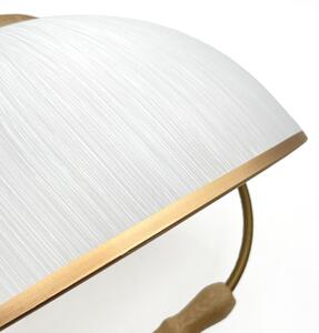 Lampadario regolabile RAMONA 1xE27/60W/230V marrone/bianco/rovere