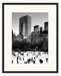 Foto incorniciata Ice Skating in NY