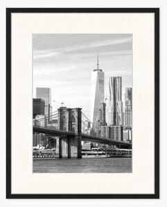 Foto incorniciata Brooklyn Bridge