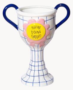 Vaso in ceramica Trophy, alt. 22 cm