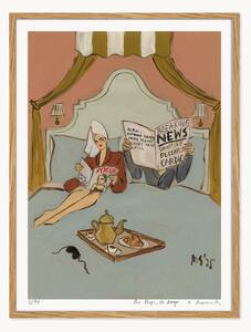 Stampa digitale incorniciata She Shops, He Drops