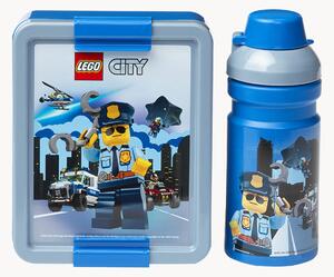 Set pranzo per bambini City, set da 2