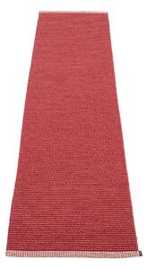 Passatoia da interno/esterno rossa 70x300 cm Mono Blush – Pappelina