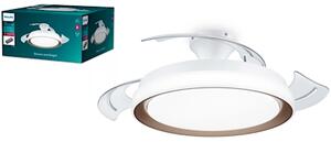 Ventilatore da soffitto PHILIPS 929004081801 con luce LED integrata 45