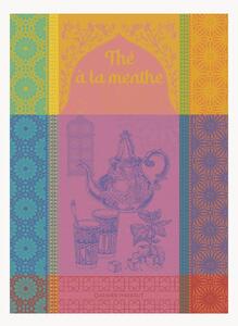 Set di 4 strofinacci jacquard The Menthe Rose