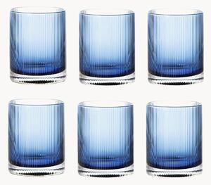 Set di 6 bicchieri Rigatino