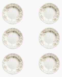 Set di 6 piatti da colazione in ceramica Wonderwall