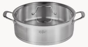 Tegame in acciaio inox con coperchio Käfer