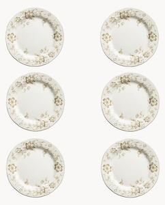 Set di 6 piatti da colazione in ceramica Wonderwall