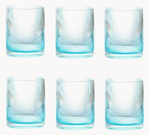 Set di 6 bicchieri Rigatino