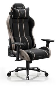 Sedia gaming in tessuto nero-beige Diablo X-One 2.0 Camel Black Normal