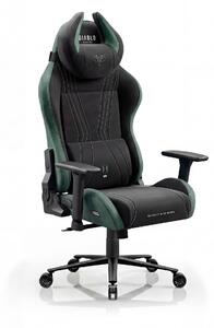 Sedia gaming in tessuto nero-verde Diablo X-Horn 2.0 Forest Green Normal