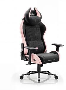 Sedia gaming in tessuto nero-rosa Diablo X-Horn 2.0 Akira Pink Normal