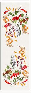 Runner in lino lavato Piments
