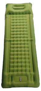Materasso gonfiabile, pompa integrata, design impermeabile, color verde oliva