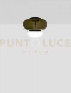 Faro lampada da soffitto p verde antico bianco nero opaco 2 l2202 