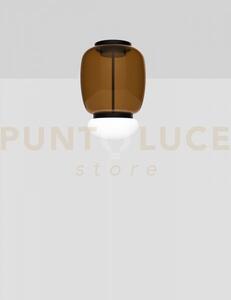 Faro lampada da soffitto g terra bruciata bianco nero opaco 2 l2202