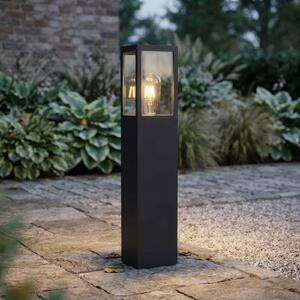 Searchlight Lampione da giardino Dubai, Nero, Plastica, Moderno, Lampada da esterni