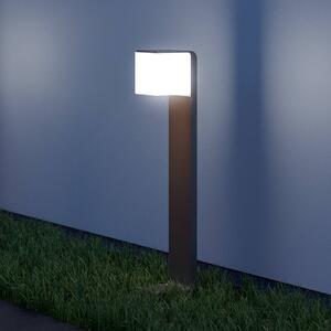 STEINEL GL 80 SC Lampione con sensore, antracite, altezza 63 cm SC, dimmerabile, Alluminio / Grigio / Zincato, Alluminio, Moderno