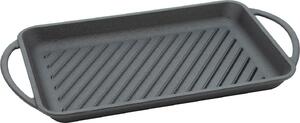 Casa Collection Bistecchiera in Ghisa Rettangolare 39x22 cm colore Nero