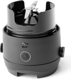 NutriBullet Frullatore con Bicchiere Portatile per Sportivi Capacit Ciotola 590 ml Potenza 11.1 V colore Nero - NBP016B Flip