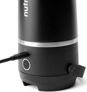 NutriBullet Frullatore con Bicchiere Portatile per Sportivi Capacit Ciotola 590 ml Potenza 11.1 V colore Nero - NBP016B Flip