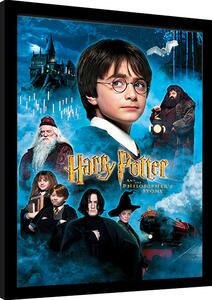 Quadro Harry Potter - Philosophers Stone, Poster Incorniciato