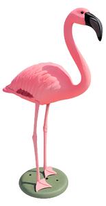 Fenicottero Rosa Decorativo H 80 cm per Laghetti da Giardino