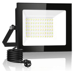 Fari a LED, impermeabili, ad alta efficienza energetica, 50W, 3000K, confezione da 5 pezzi