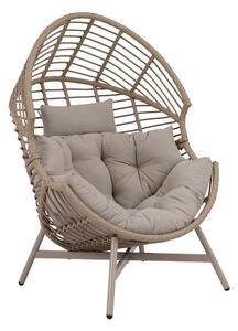 Lettino da giardino in alluminio Tulum Garden Point beige
