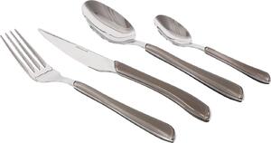 Casa Collection Set 24 Posate Maiorca 18/0 colore Grigio - 46104