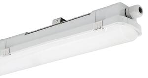 Sylvania Lampada convessa a LED RESISTO, grigio chiaro, 150 cm, 42 W, 840 IP66 RESISTO, Alluminio / Grigio / Zincato, Plastica, Plafoniera