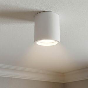 Plafoniera Ø70 x 70mm GU10 in Gesso Pitturabile Cilindrica