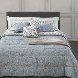 Trapunta In Null New-paisley Matrimoniale - 270X260 Trussardi Azzurro Caleffi