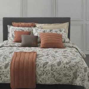 Trapunta In Null New-paisley Matrimoniale - 270X260 Trussardi Beige Caleffi