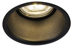 Faretto da incasso moderno Smart nero incl. WiFi GU10 - Dept
