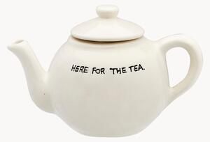 Teiera dipinta a mano Here For The Tea