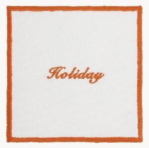 Set di 4 sottobicchieri in cotone Holiday