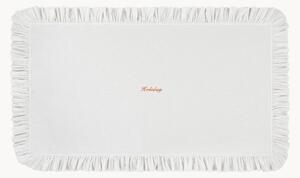 Tovaglia in cotone con volant Holiday