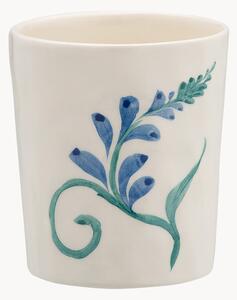 Tazza dipinta a mano Indigo Flora