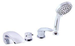 Slezák-RAV Miscelatore per vasca da bagno Slezák RAV Dunaj D472P Colore: cromo, Dimensione: 1/2''