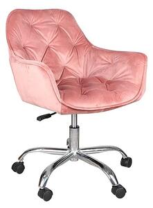 Sedia imbottita RADA - rosa