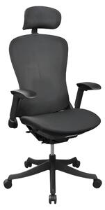 Sedia da ufficio nera Designer Sedia girevole ergonomica Mobili per ufficio