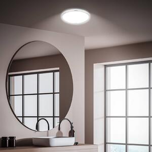 Briloner Plafoniera Pulap, Cromo / Argento, Bagno, Metallo, Moderno, Plafoniera