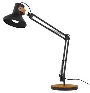 UNiLUX 400140800 Bamboo Baya Lampada da tavolo a LED - nero/bambù